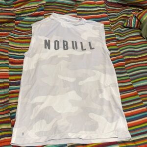 NOBULL White Camo Tank Top